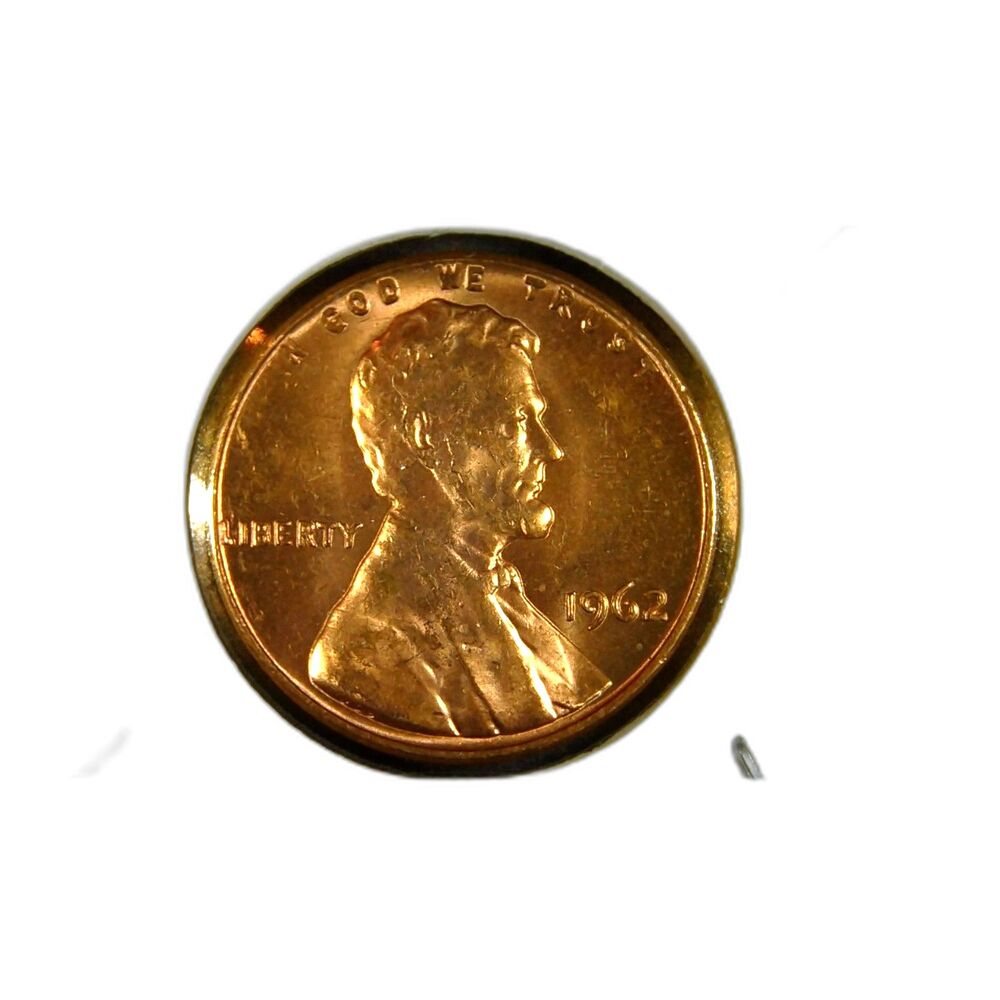 1962 Lincoln Memorial Cent AU Quality Lot 257